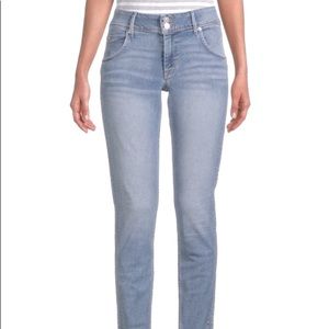 Hudson Mid Rise Skinny Jeans